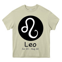 Mossy Leo Horoscope Heavy Core Tee - Bettercallsaul