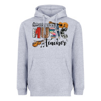 Heather Grey music teacher Heavyweight Hoodie - AdoDesignShop