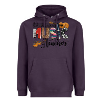 Plum music teacher Heavyweight Hoodie - AdoDesignShop