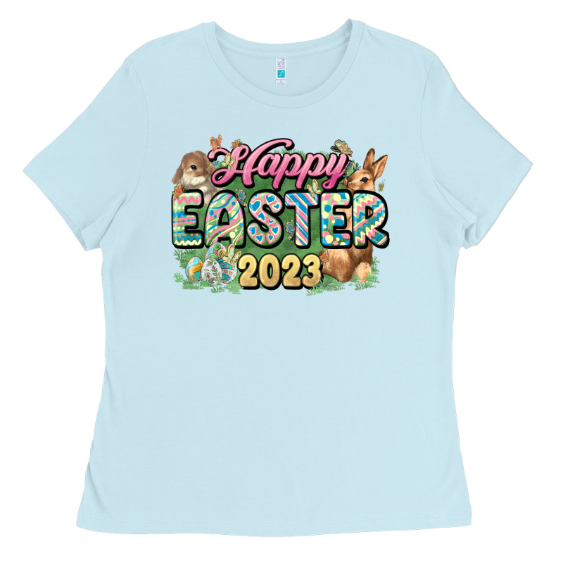 Happy Easter 2023 Ladies Tee by HowdyJamesFarm | Teevron