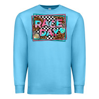 Ocean Blue race day Premium Sweatshirt - AdoDesignShop