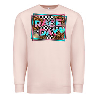 Pale Pink race day Premium Sweatshirt - AdoDesignShop