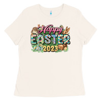 Bone Happy Easter 2023 Ladies Tee - HowdyJamesFarm