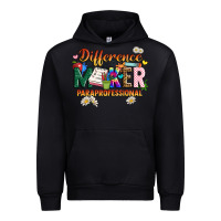 Black difference maker paraprofessional Urban Hoodie - JahusDesignShop
