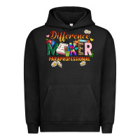 Pigment Black difference maker paraprofessional Urban Hoodie - JahusDesignShop