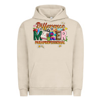 Pigment French Oak difference maker paraprofessional Urban Hoodie - JahusDesignShop