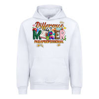 White difference maker paraprofessional Urban Hoodie - JahusDesignShop