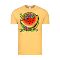 Vintage Mustard sweet summertime watermelon Vintage Tee - Jasminsmagicworld