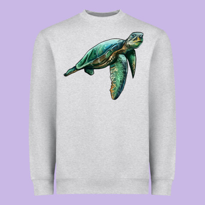 Sea Turtle Heavyweight Sweatshirt Designed By Artiststas