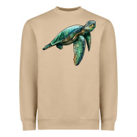 Mushroom sea turtle Heavyweight Sweatshirt - Artiststas