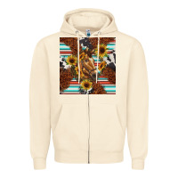 Sandshell western horse Zipper Hoodie - BarkalooDesign