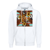 White western horse Zipper Hoodie - BarkalooDesign
