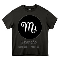 Asphalt Scorpio Horoscope Heavy Core Tee - Bettercallsaul