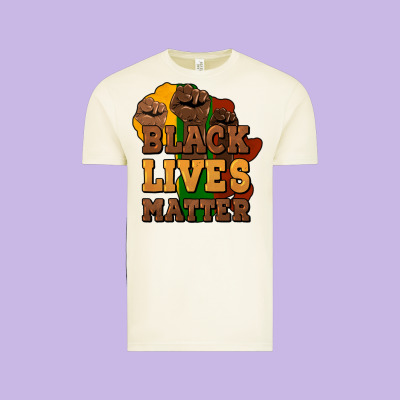 Black Lives Matter Vintage Tee Designed By Howdyjamesfarm