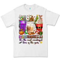 White Hallothanksmas coffee cups Premium Tee - texasbilliewilder