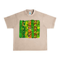 French Oak St. Patrick's Day brushstrokes Urban Heavy Tee - HowdyJamesFarm