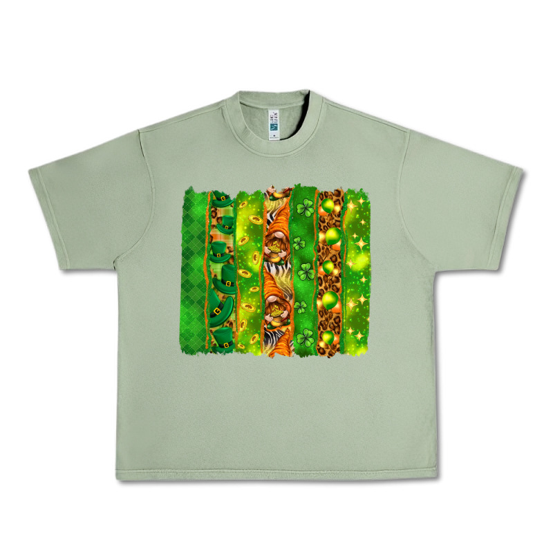St. Patrick's Day Brushstrokes Urban Heavy Tee by HowdyJamesFarm | Teevron