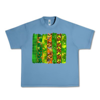 Pebble Blue St. Patrick's Day brushstrokes Urban Heavy Tee - HowdyJamesFarm