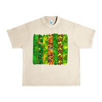 Sandshell St. Patrick's Day brushstrokes Urban Heavy Tee - HowdyJamesFarm