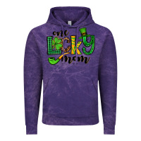Cloud Purple One lucky mom St. Patrick's Vintage Hoodie - OliviaCreatesArt