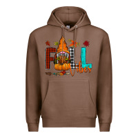 Chestnut Fall Vibes Premium Hoodie - CowhideDigitalArt