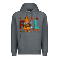 Rock Fall Vibes Premium Hoodie - CowhideDigitalArt