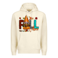 Sandshell Fall Vibes Premium Hoodie - CowhideDigitalArt