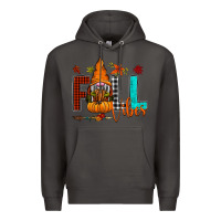 Smoke Fall Vibes Premium Hoodie - CowhideDigitalArt