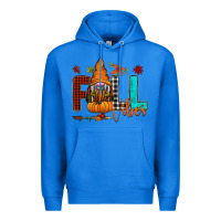 True Royal Fall Vibes Premium Hoodie - CowhideDigitalArt