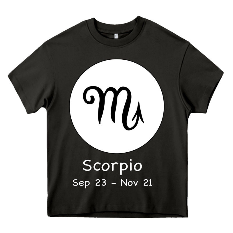 Scorpio Horoscope Heavy Core Tee by Bettercallsaul | Teevron