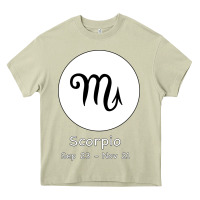 Mossy Scorpio Horoscope Heavy Core Tee - Bettercallsaul