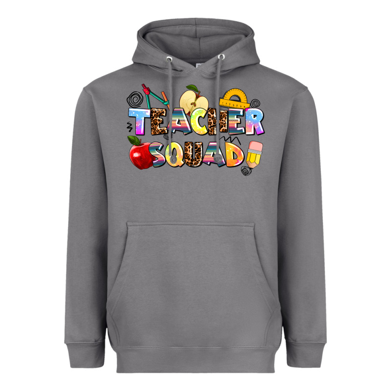 Teacher Squad Heavyweight Hoodie by AdoDesignShop | Teevron