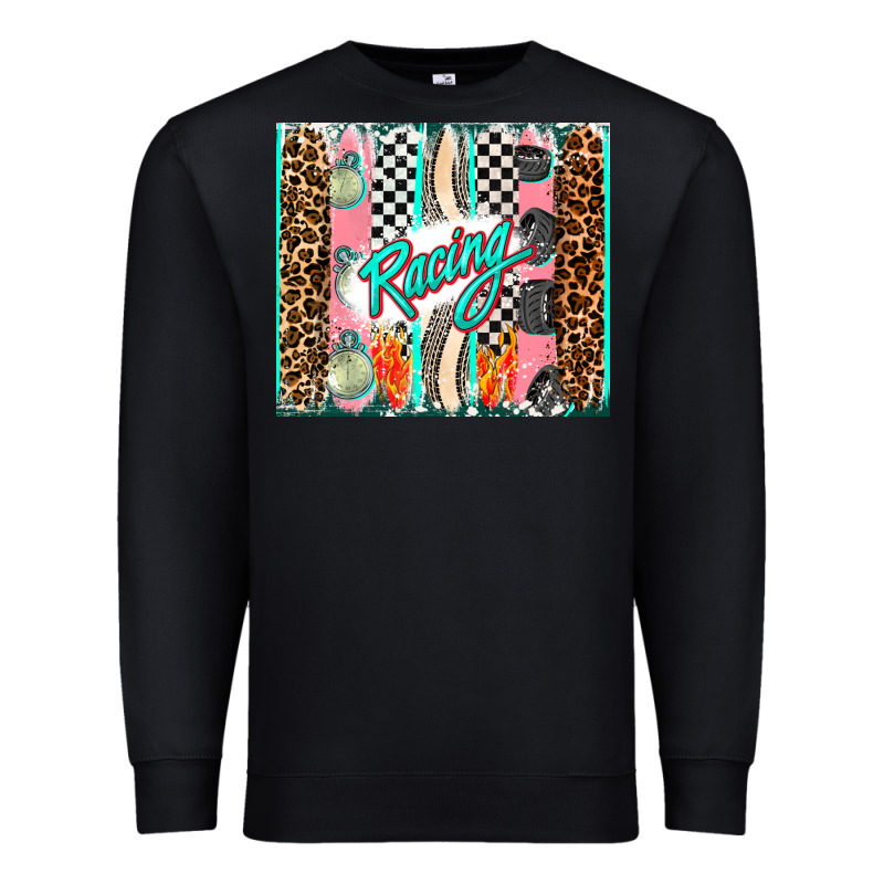 Racing Brushstroke Premium Sweatshirt by AdoDesignShop | Teevron