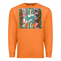 Carrot racing brushstroke Premium Sweatshirt - AdoDesignShop