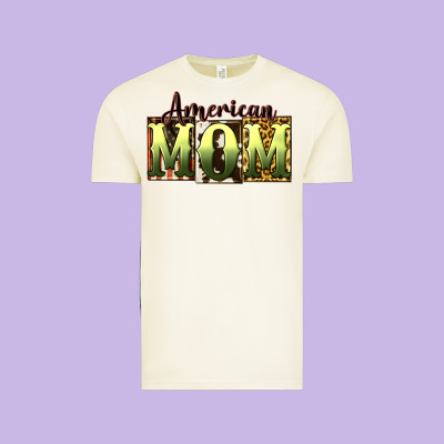 American Mom Mother's Day Vintage Tee Designed By Cowgirlartshop