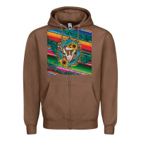 Chestnut western baby goat Zipper Hoodie - BarkalooDesign