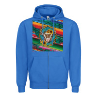 True Royal western baby goat Zipper Hoodie - BarkalooDesign