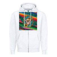 White western baby goat Zipper Hoodie - BarkalooDesign