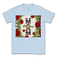 Dusty Blue mexican mom with roses Classic Tee - TumblerDesignByShophia