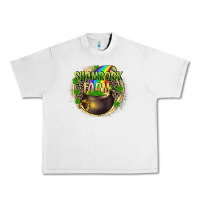 Lunar Rock St. Patrick's Shamrock farm Urban Heavy Tee - CowGirlArtShop