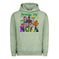 Pigment Oil Green birthday trip nola Urban Hoodie - JahusDesignShop
