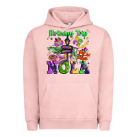 Pigment Salmon birthday trip nola Urban Hoodie - JahusDesignShop