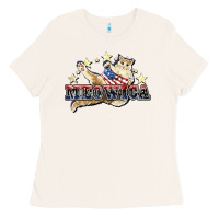 Bone Meowica cat 4th of july Ladies Tee - HowdyJamesFarm