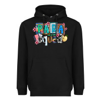 Black para squad Heavyweight Hoodie - AdoDesignShop