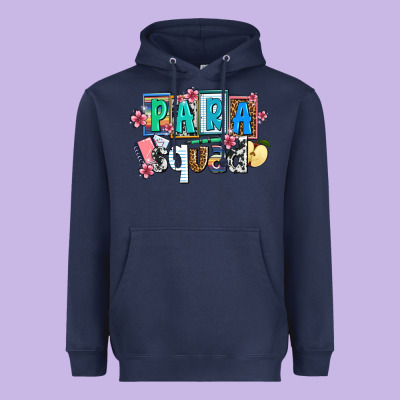 Para Squad Heavyweight Hoodie Designed By Adodesignshop