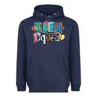 Navy para squad Heavyweight Hoodie - AdoDesignShop