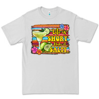 Dove Grey life is short make it salty 1 Premium Tee - Jasminsmagicworld