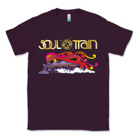 Plum Soul Train Classic Tee - maiPhamDesign