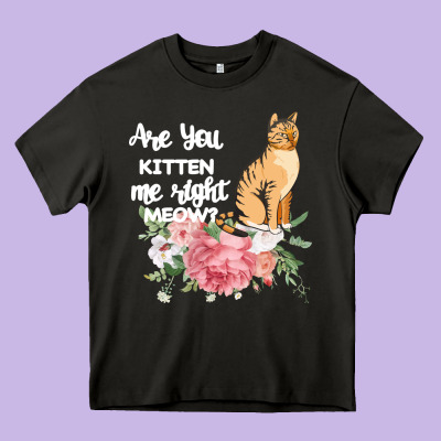 Cat Maine Coon Gift Kidding Kitten Meow Pussycat Heavy Core Tee Designed By Bettercallsaul