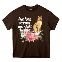 Chocolate Brown Cat Maine coon gift kidding kitten meow pussycat Heavy Core Tee - Bettercallsaul